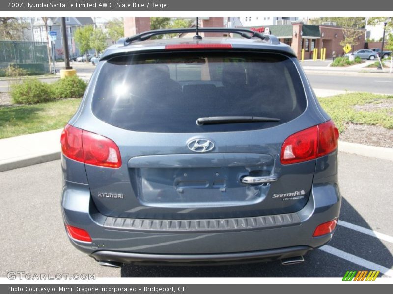 Slate Blue / Beige 2007 Hyundai Santa Fe Limited 4WD
