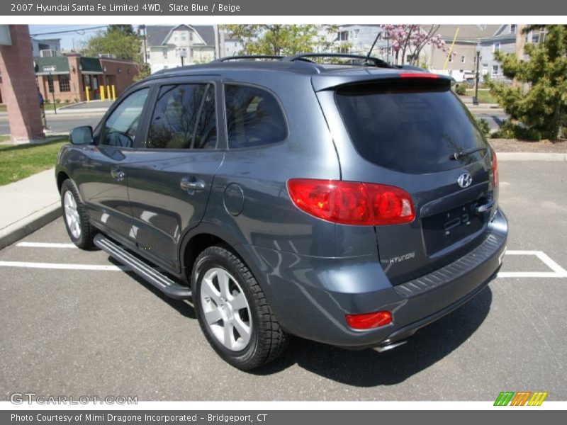 Slate Blue / Beige 2007 Hyundai Santa Fe Limited 4WD