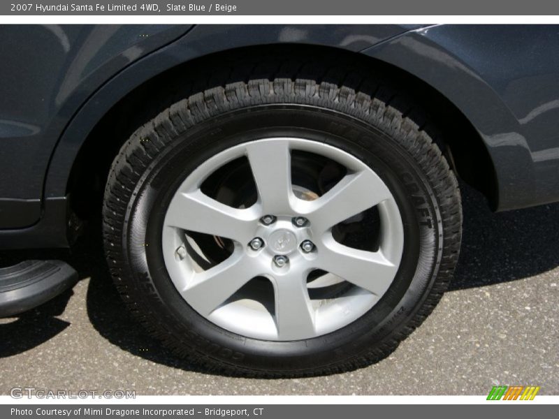 Slate Blue / Beige 2007 Hyundai Santa Fe Limited 4WD