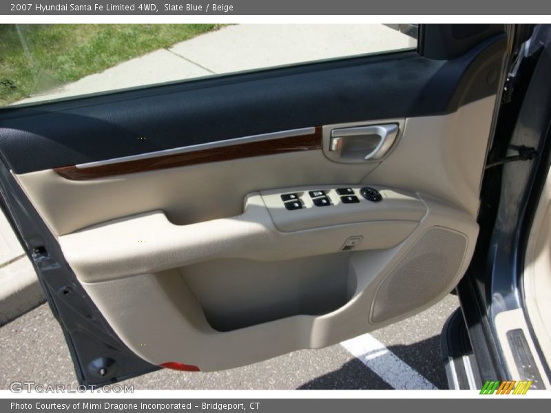 Slate Blue / Beige 2007 Hyundai Santa Fe Limited 4WD