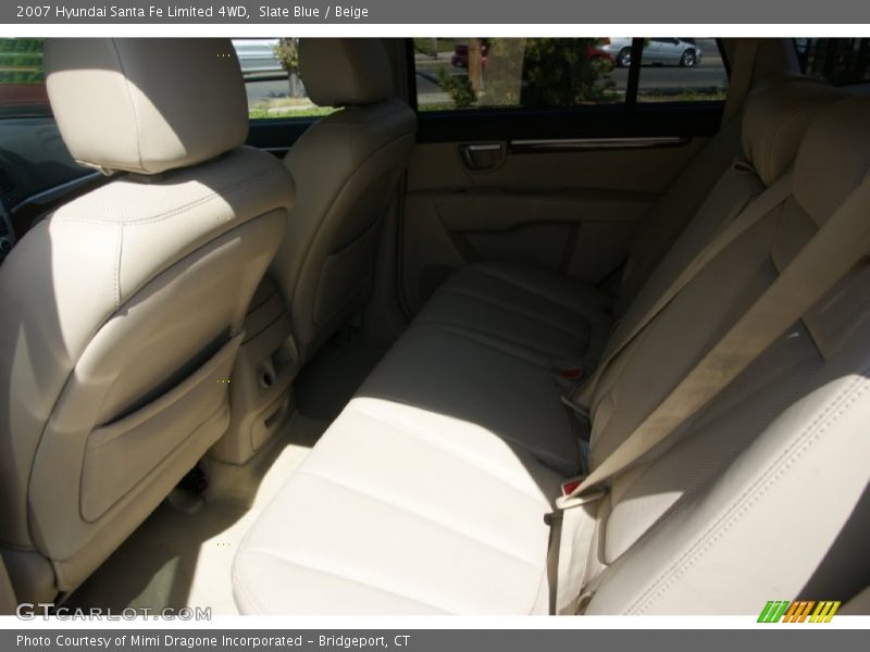 Slate Blue / Beige 2007 Hyundai Santa Fe Limited 4WD