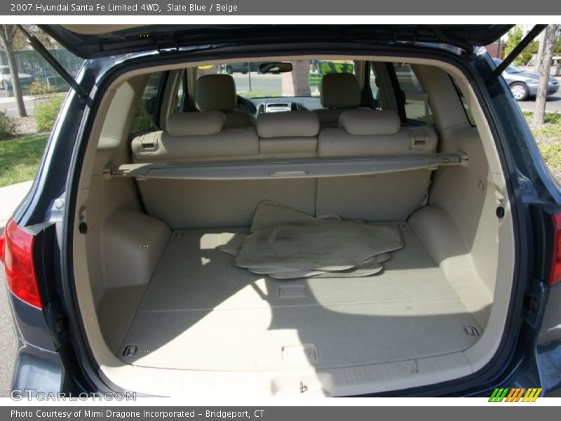 Slate Blue / Beige 2007 Hyundai Santa Fe Limited 4WD