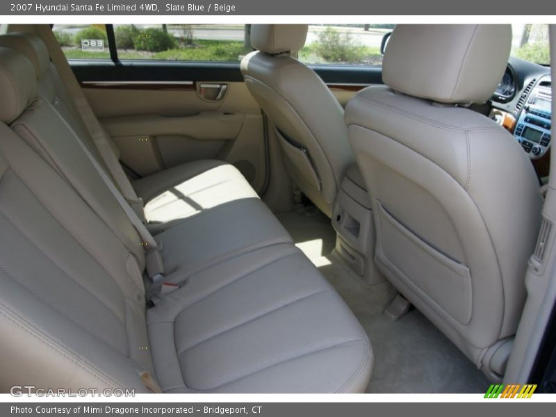 Slate Blue / Beige 2007 Hyundai Santa Fe Limited 4WD