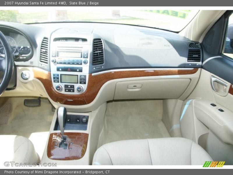 Slate Blue / Beige 2007 Hyundai Santa Fe Limited 4WD