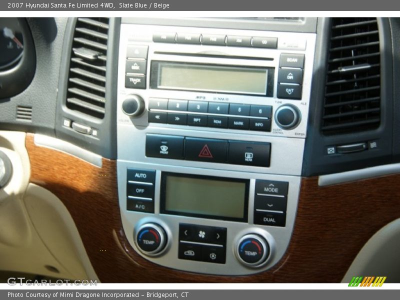 Slate Blue / Beige 2007 Hyundai Santa Fe Limited 4WD