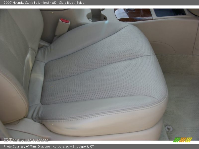 Slate Blue / Beige 2007 Hyundai Santa Fe Limited 4WD