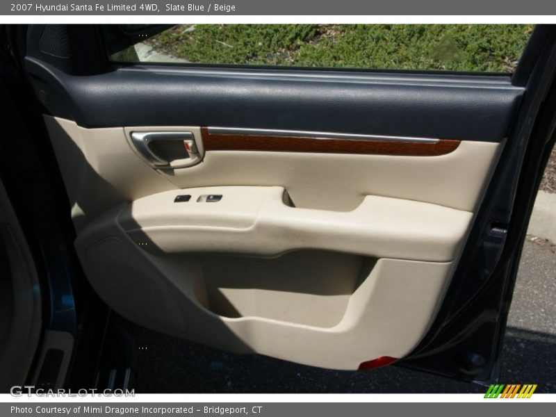 Slate Blue / Beige 2007 Hyundai Santa Fe Limited 4WD