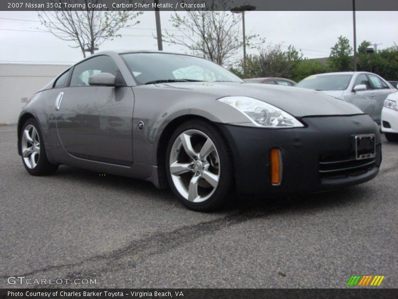 Carbon Silver Metallic / Charcoal 2007 Nissan 350Z Touring Coupe