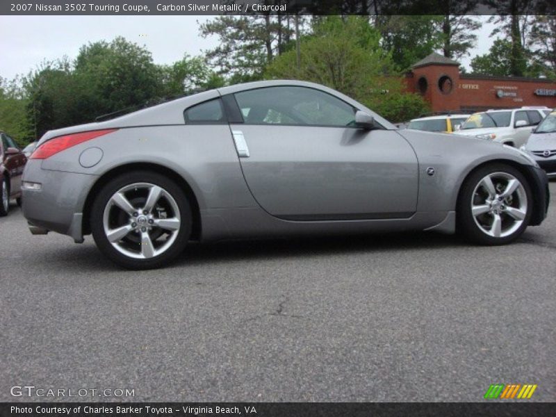 Carbon Silver Metallic / Charcoal 2007 Nissan 350Z Touring Coupe