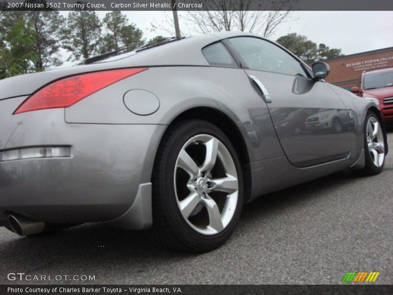 Carbon Silver Metallic / Charcoal 2007 Nissan 350Z Touring Coupe