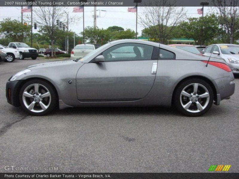 Carbon Silver Metallic / Charcoal 2007 Nissan 350Z Touring Coupe