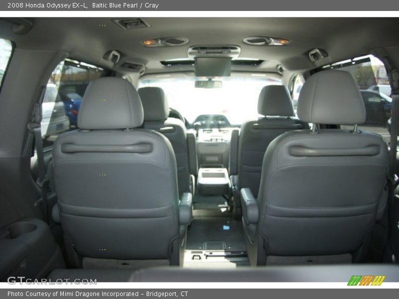 Baltic Blue Pearl / Gray 2008 Honda Odyssey EX-L