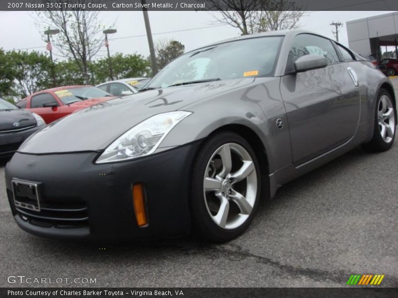 Carbon Silver Metallic / Charcoal 2007 Nissan 350Z Touring Coupe