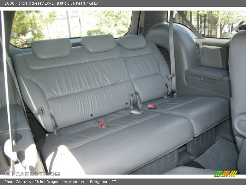 Baltic Blue Pearl / Gray 2008 Honda Odyssey EX-L