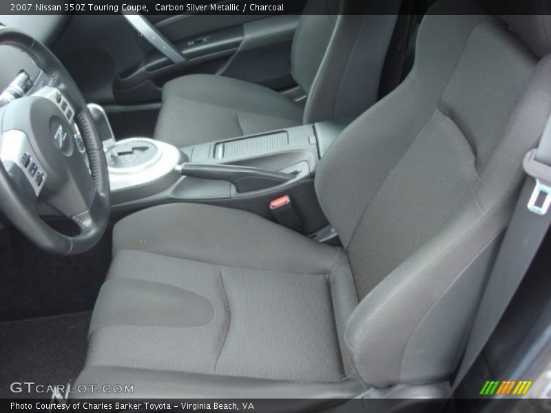 Carbon Silver Metallic / Charcoal 2007 Nissan 350Z Touring Coupe