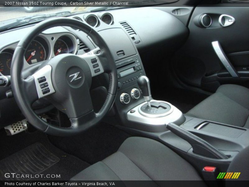 Carbon Silver Metallic / Charcoal 2007 Nissan 350Z Touring Coupe