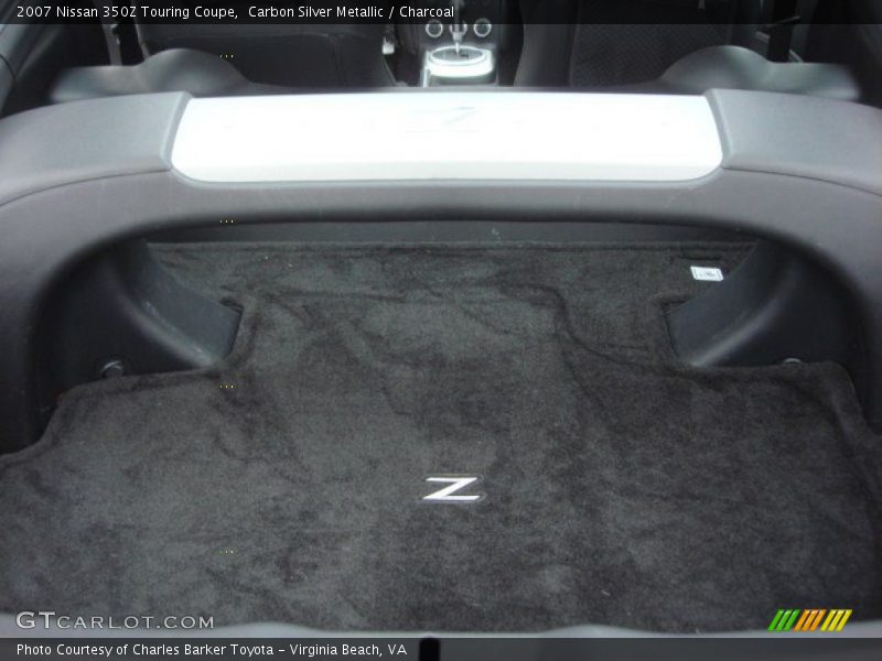 Carbon Silver Metallic / Charcoal 2007 Nissan 350Z Touring Coupe