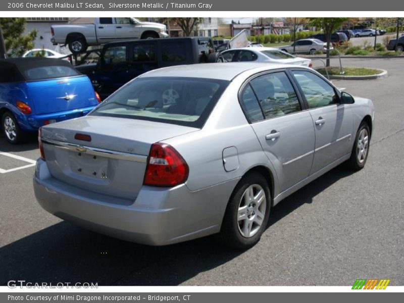 Silverstone Metallic / Titanium Gray 2006 Chevrolet Malibu LT Sedan