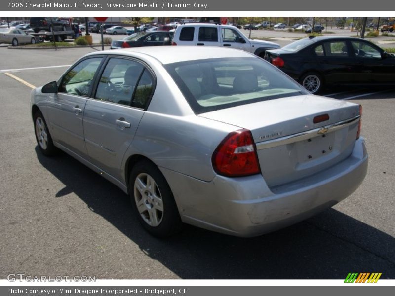 Silverstone Metallic / Titanium Gray 2006 Chevrolet Malibu LT Sedan