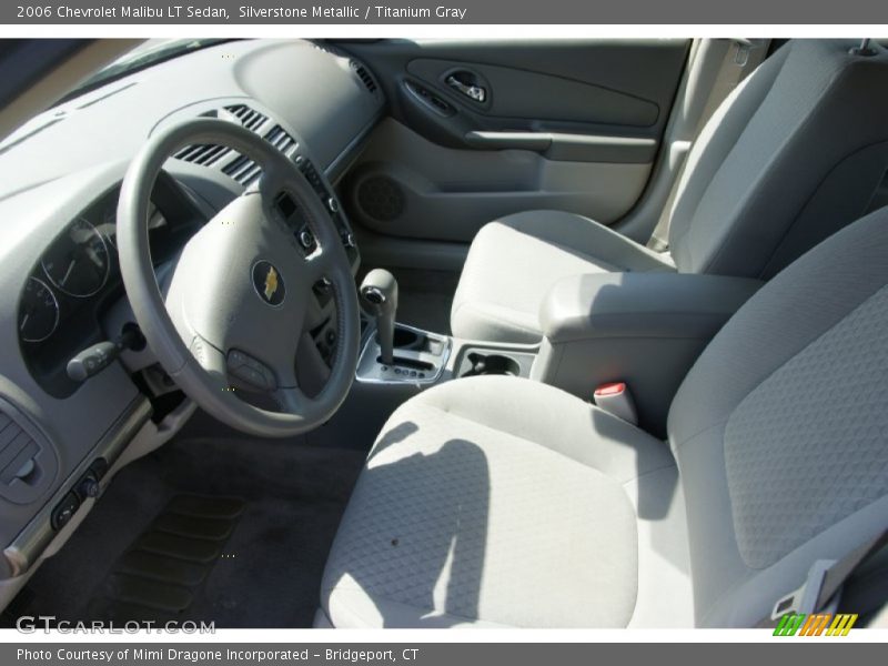 Silverstone Metallic / Titanium Gray 2006 Chevrolet Malibu LT Sedan