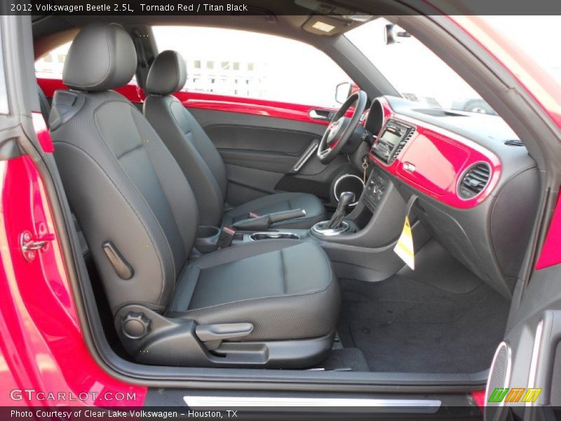 Tornado Red / Titan Black 2012 Volkswagen Beetle 2.5L