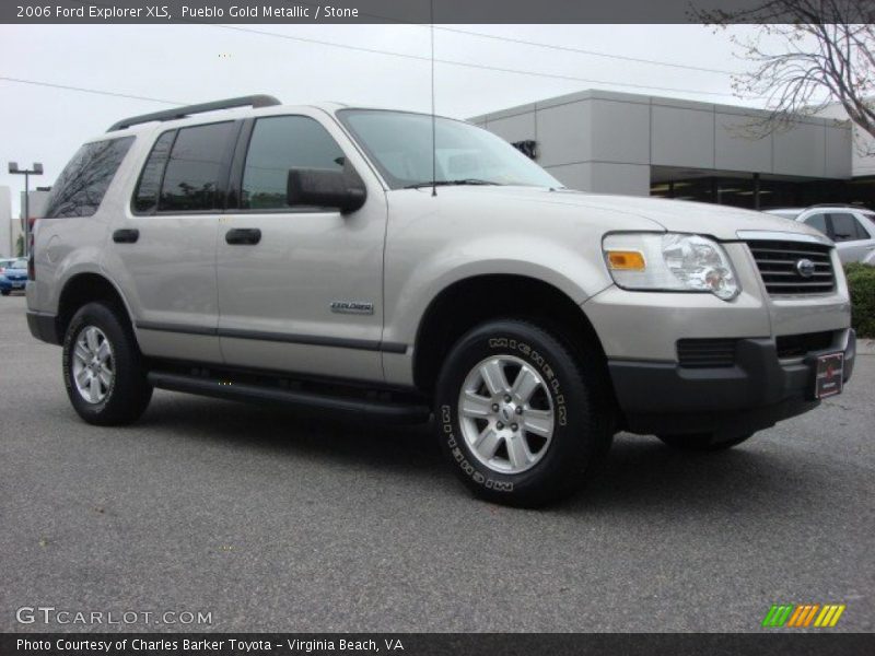 Pueblo Gold Metallic / Stone 2006 Ford Explorer XLS