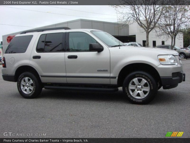 Pueblo Gold Metallic / Stone 2006 Ford Explorer XLS