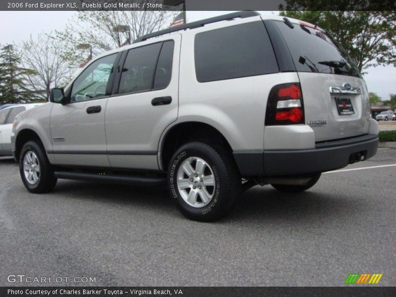 Pueblo Gold Metallic / Stone 2006 Ford Explorer XLS