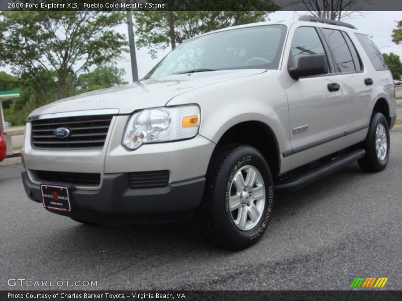 Pueblo Gold Metallic / Stone 2006 Ford Explorer XLS
