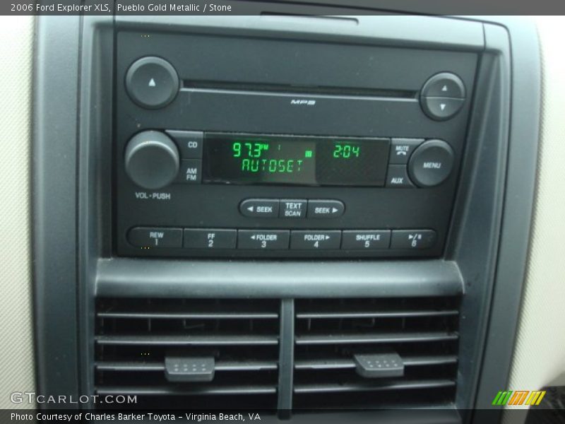 Pueblo Gold Metallic / Stone 2006 Ford Explorer XLS
