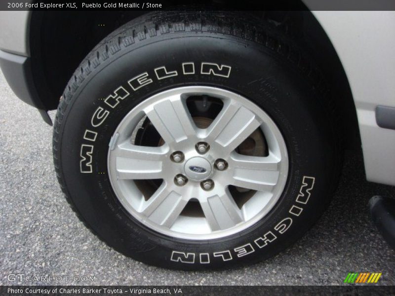 Pueblo Gold Metallic / Stone 2006 Ford Explorer XLS