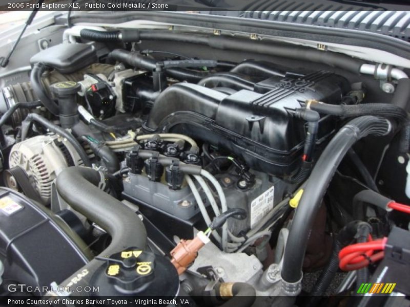 Pueblo Gold Metallic / Stone 2006 Ford Explorer XLS