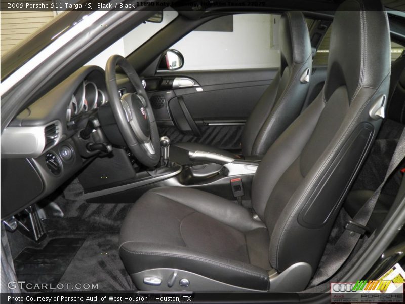 Black / Black 2009 Porsche 911 Targa 4S