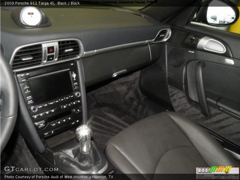 Black / Black 2009 Porsche 911 Targa 4S