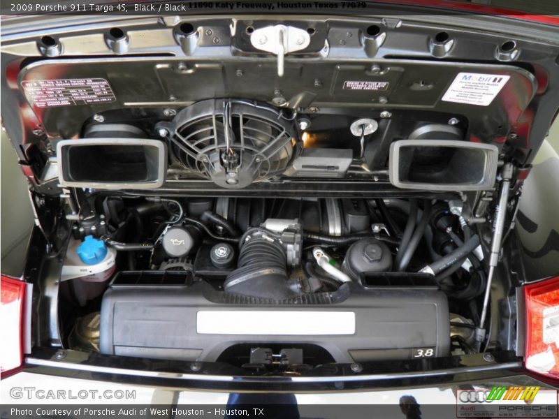 Black / Black 2009 Porsche 911 Targa 4S