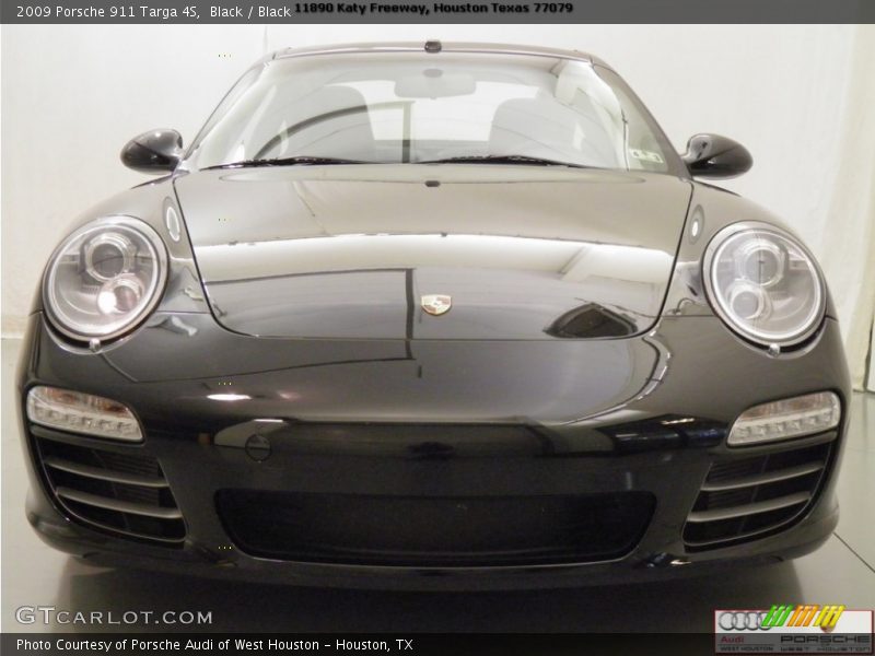 Black / Black 2009 Porsche 911 Targa 4S