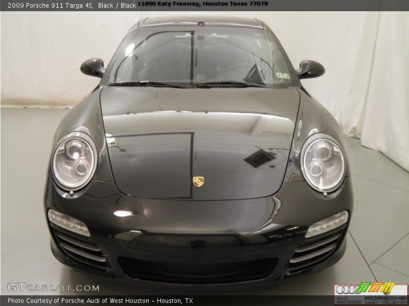 Black / Black 2009 Porsche 911 Targa 4S