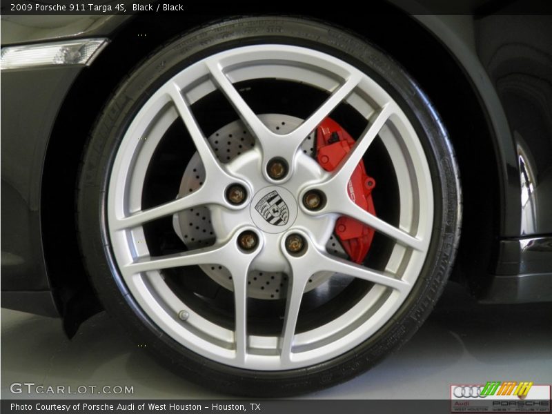 Black / Black 2009 Porsche 911 Targa 4S