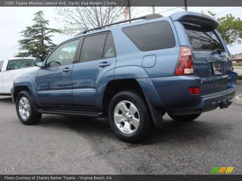 Pacific Blue Metallic / Stone 2005 Toyota 4Runner Limited 4x4