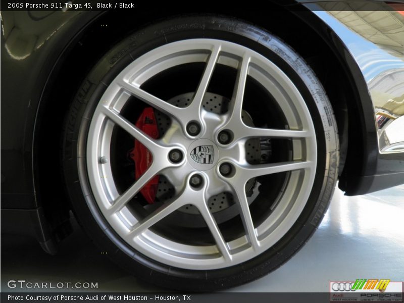 Black / Black 2009 Porsche 911 Targa 4S