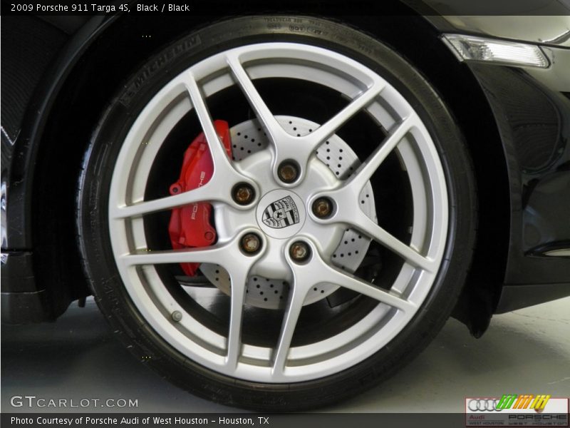 Black / Black 2009 Porsche 911 Targa 4S