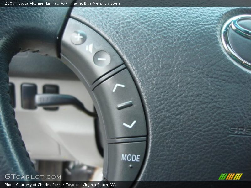 Pacific Blue Metallic / Stone 2005 Toyota 4Runner Limited 4x4