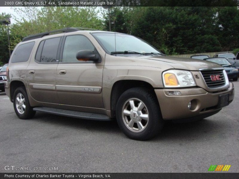 Sandalwood Metallic / Light Oak 2003 GMC Envoy XL SLT 4x4