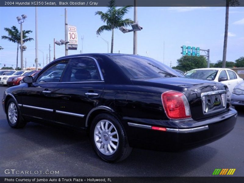Black Obsidian / Gray 2004 Hyundai XG350 Sedan