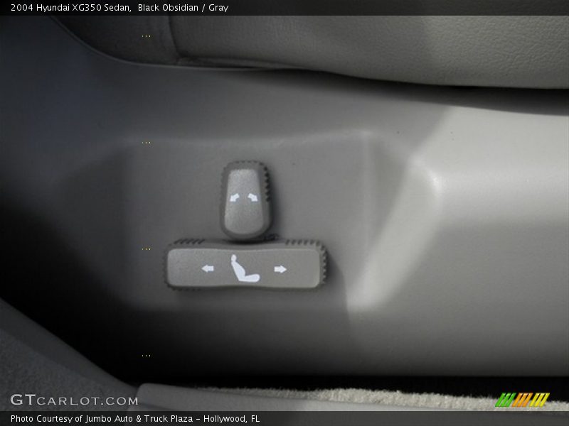 Black Obsidian / Gray 2004 Hyundai XG350 Sedan
