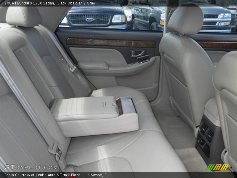 Black Obsidian / Gray 2004 Hyundai XG350 Sedan