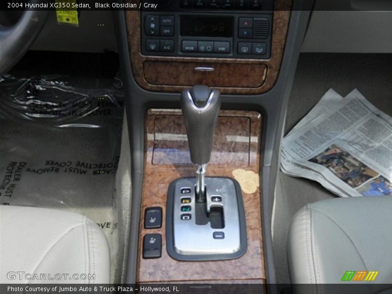 Black Obsidian / Gray 2004 Hyundai XG350 Sedan