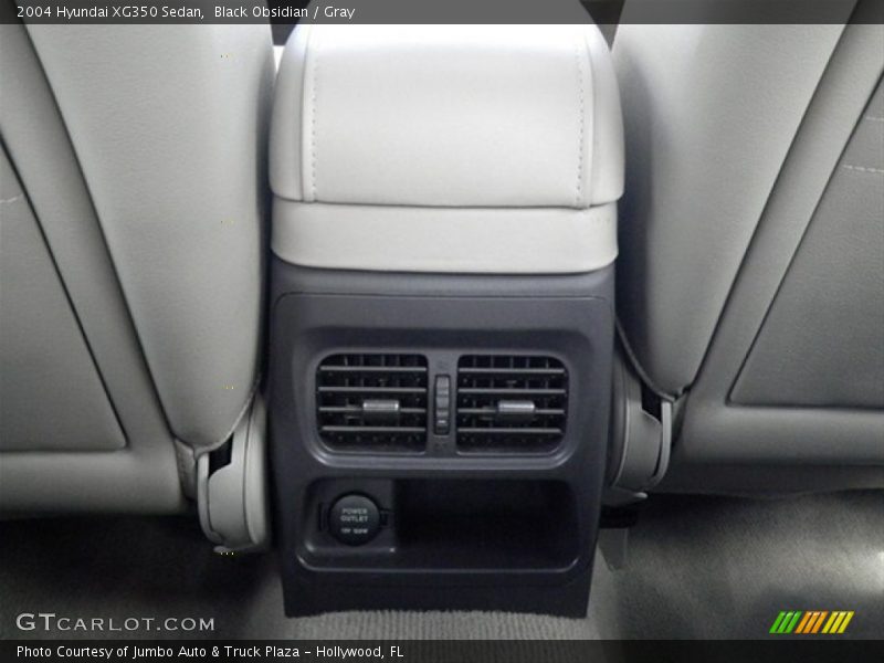 Black Obsidian / Gray 2004 Hyundai XG350 Sedan