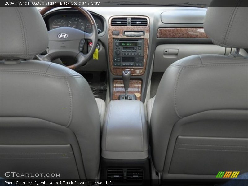 Black Obsidian / Gray 2004 Hyundai XG350 Sedan