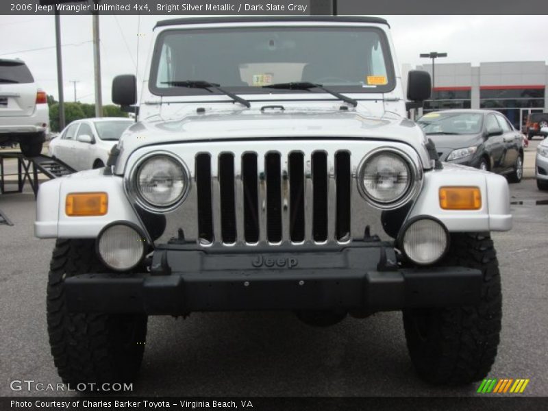 Bright Silver Metallic / Dark Slate Gray 2006 Jeep Wrangler Unlimited 4x4